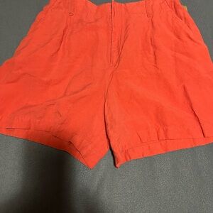Vibrant Orange Shorts